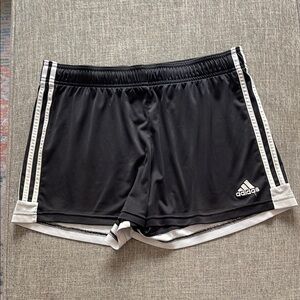 Adidas Women's Black Soccer Shorts